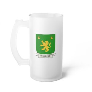 O'Keeffe Family Coat of Arms Beer Mug