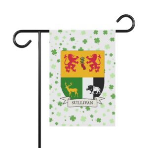 Sullivan Coat of Arms Garden Banner