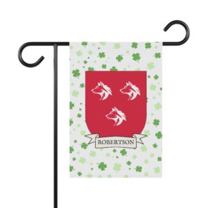 Robertson Coat of Arms Garden Banner