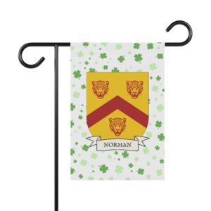 Norman Coat of Arms Garden Banner