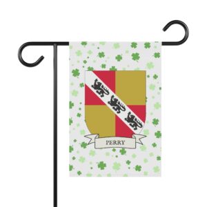 Perry Coat of Arms Garden Banner