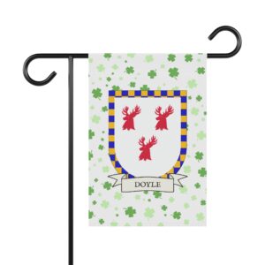 Doyle Coat of Arms Garden Banner