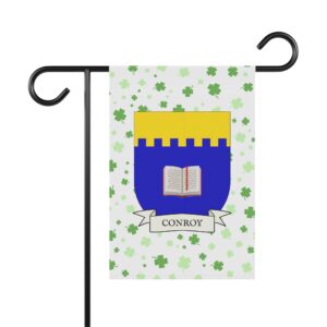 Conroy Coat of Arms Garden Banner