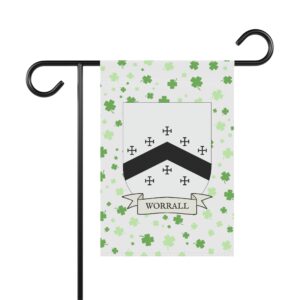 Worrall Coat of Arms Garden Banner