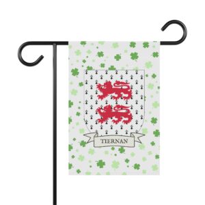 Tiernan Coat of Arms Garden Banner