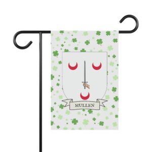 Mullen Coat of Arms Garden Banner
