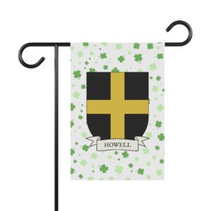 Howell Coat of Arms Garden Banner