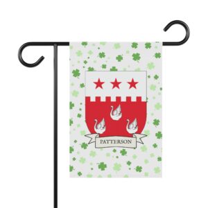 Patterson Coat of Arms Garden Banner
