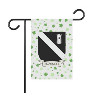 Plunkett Coat of Arms Garden Banner