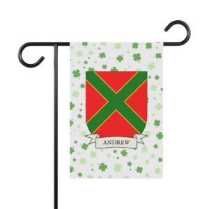 Andrew Family Coat of Arms Garden Banner
