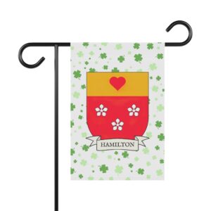 Hamilton Coat of Arms Garden Banner