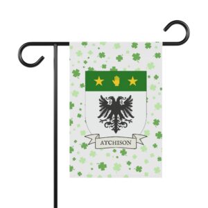 Atchison Family Coat of Arms Garden Banner