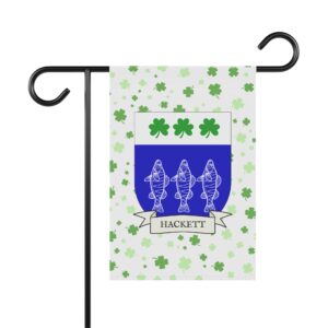 Hackett Coat of Arms Garden Banner