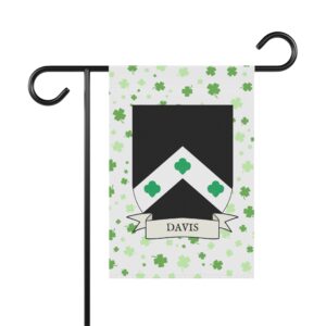 Davis Coat of Arms Garden Banner