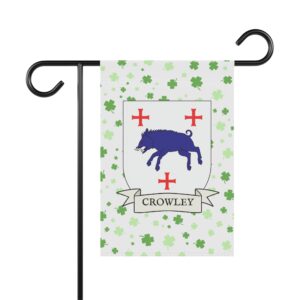 Crowley Coat of Arms Garden Banner