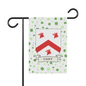 Casey Family Coat of Arms Garden Banner