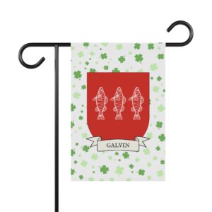 Galvin Coat of Arms Garden Banner