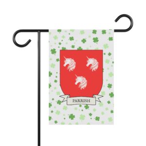 Parrish Coat of Arms Garden Banner
