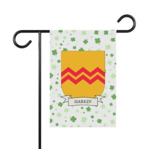 Harkin Coat of Arms Garden Banner