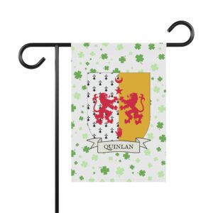 Quinlan Coat of Arms Garden Banner
