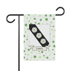 Carey Family Coat of Arms Garden Banner