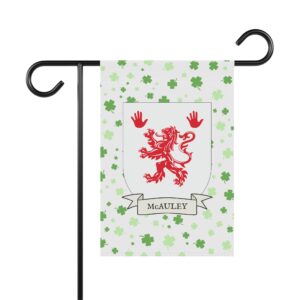 McAuley Coat of Arms Garden Banner