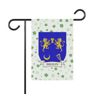 Breslin Family Coat of Arms Garden Banner
