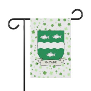 McCabe Coat of Arms Garden Banner