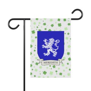 Meredith Coat of Arms Garden Banner