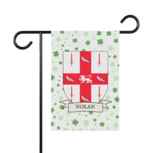 Nolan Coat of Arms Garden Banner