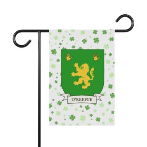 O'Keeffe Coat of Arms Garden Banner