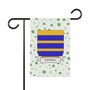 Coyle Coat of Arms Garden Banner
