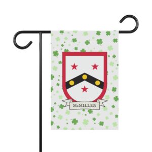 McMillen Coat of Arms Garden Banner