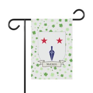 McCall Coat of Arms Garden Banner