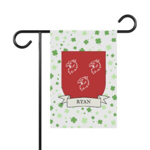 Ryan Coat of Arms Garden Banner