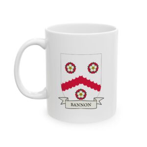 Bannon Family Coat of Arms Coffee Mug