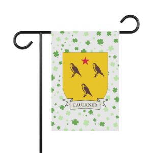 Faulkner Coat of Arms Garden Banner