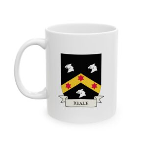 Beale Family Coat of Arms Coffee Mug