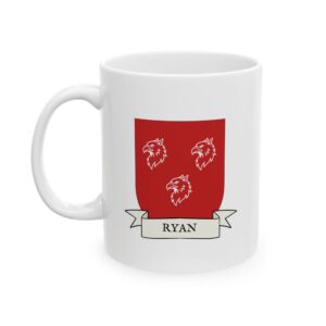 Ryan Family Coat of Arms Coffee Mug