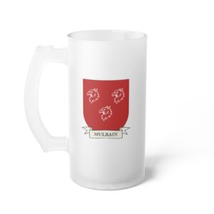 Mulrain Family Coat of Arms Beer Mug
