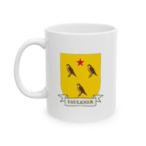 Faulkner Family Coat of Arms Coffee Mug