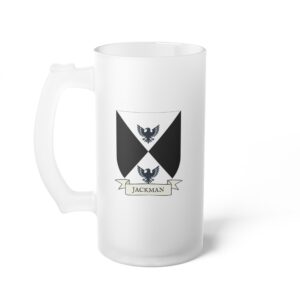 Jackman Family Coat of Arms Beer Mug