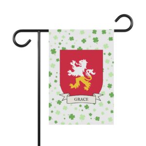 Grace Coat of Arms Garden Banner