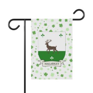 Malarkey Coat of Arms Garden Banner