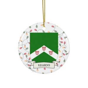 Kearns Family Coat of Arms Christmas Tree Ornament