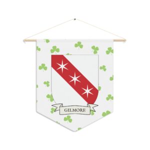 Gilmore Family Coat of Arms Indoor Pennant