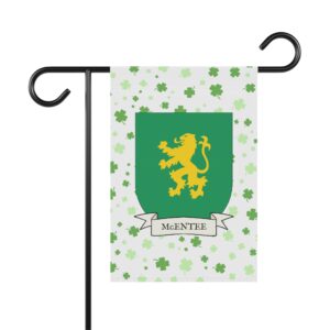 McEntee Coat of Arms Garden Banner