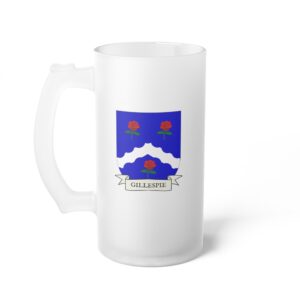Gillespie Family Coat of Arms Beer Mug