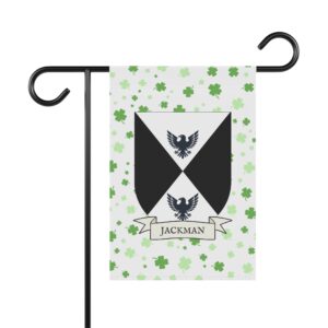 Jackman Coat of Arms Garden Banner