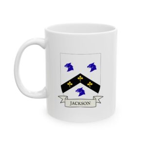 Jackson Family Coat of Arms Coffee Mug